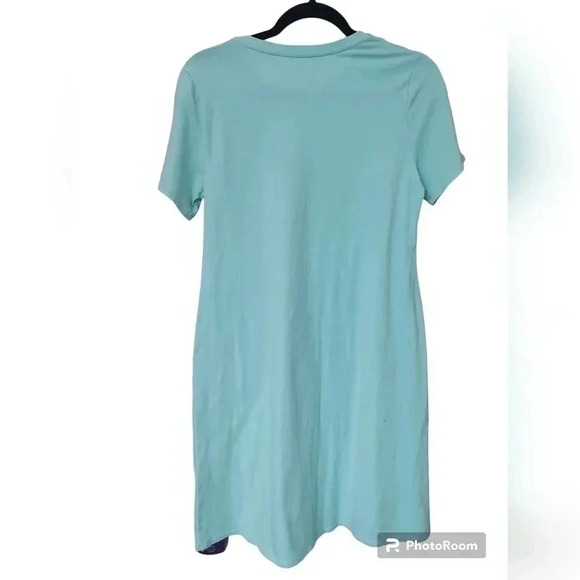 EILEEN FISHER TRACEABLE Tee Shirt Dress Organic Cotton Crewneck - Picture 3 of 5